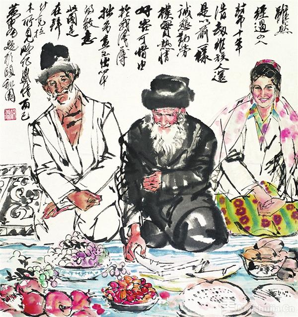 百年黄胄 百件展品 他“随雨雾飘过来”