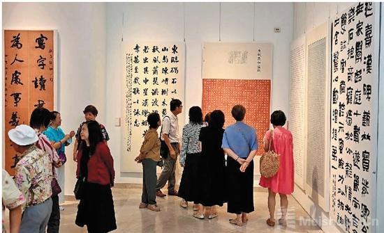 中国书法走进新加坡、马来西亚