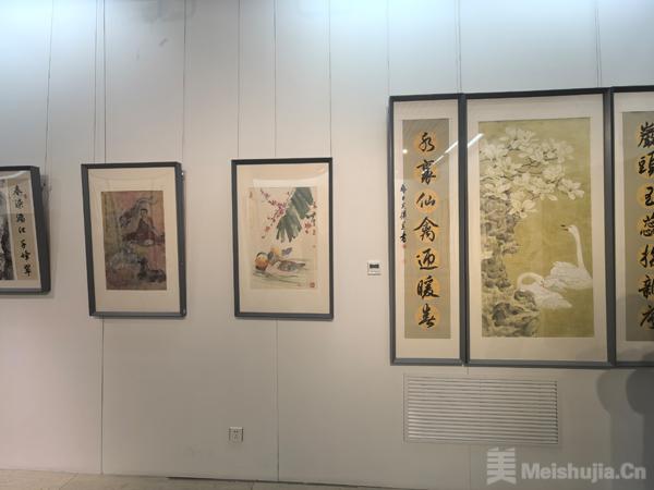 第五届中堂楹联书画展巡展暨燕京书画社新年茶话会举办