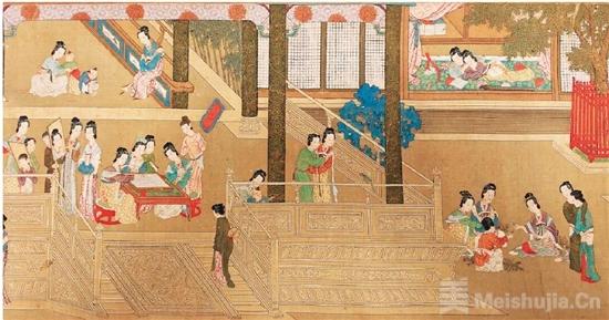 在安徽博物院与《汉宫春晓图》温柔相逢